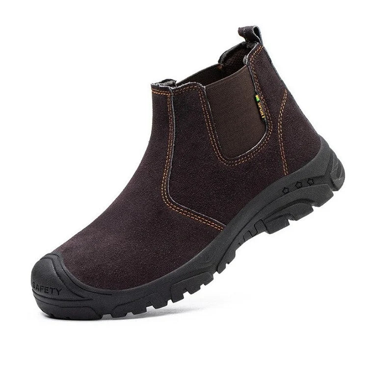Step™ | Men’s Steel Toe Work Boots – Lightweight & Durable