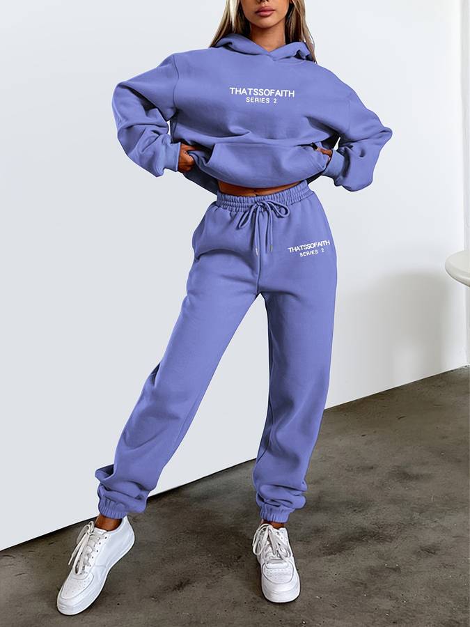 Christina- Hoodie and sweatpants set