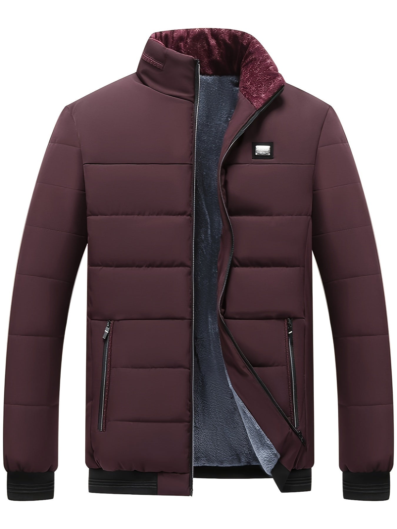 Jasper Quilted Jacket For Modern Men Warmth Soft Lining Pockets And Modern Cut Elegant Everyday Wear