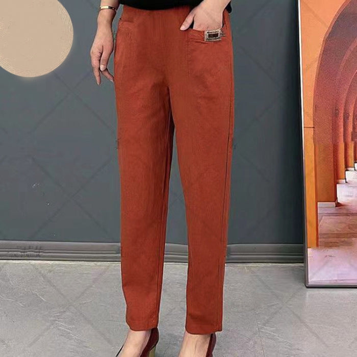 Morgana Womens Casual Pants With Straight Silhouette For Comfort And Everyday Versatility