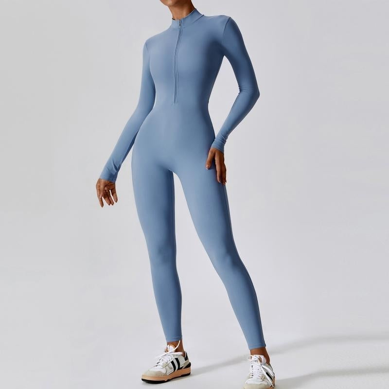 Seamless sport jumpsuit for women with style and comfort