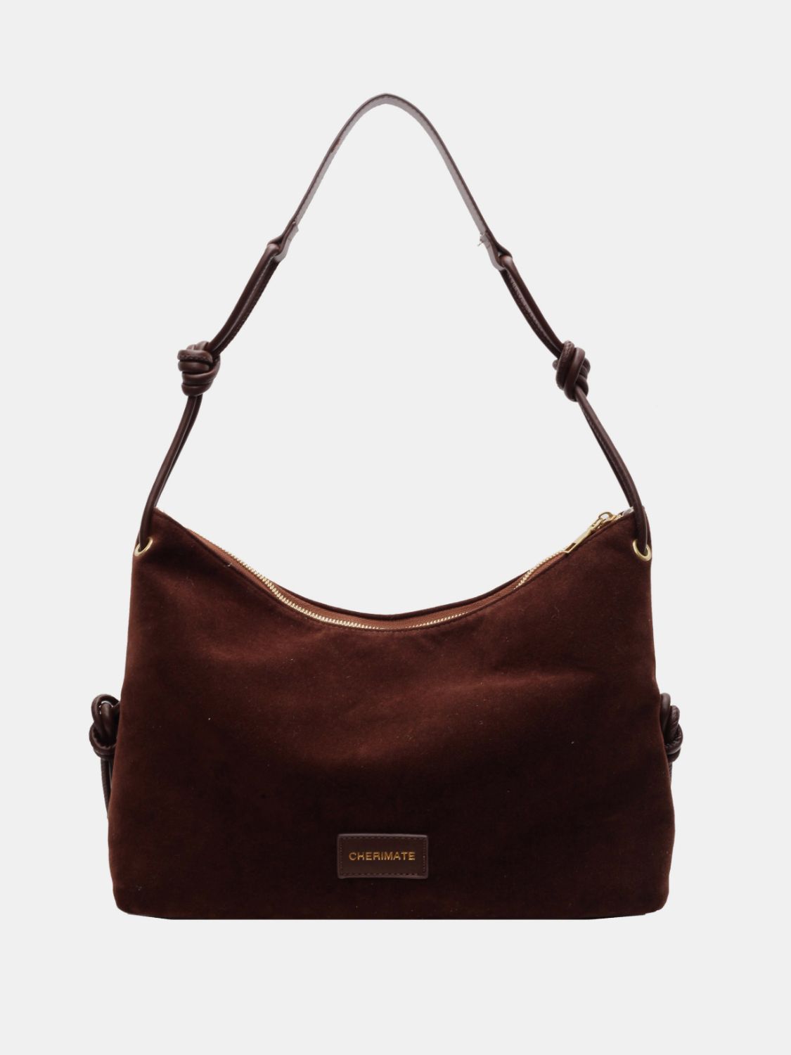 Large Suede Handbag For Modern Style Enthusiasts With Spacious Compartments And Luxurious Texture