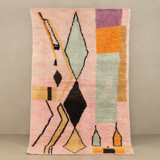 Badrya - vintage boujad rug - TrendAura
