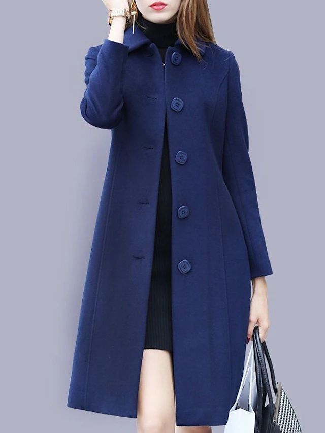 Fuana | Stylish Wool Coat for Women
