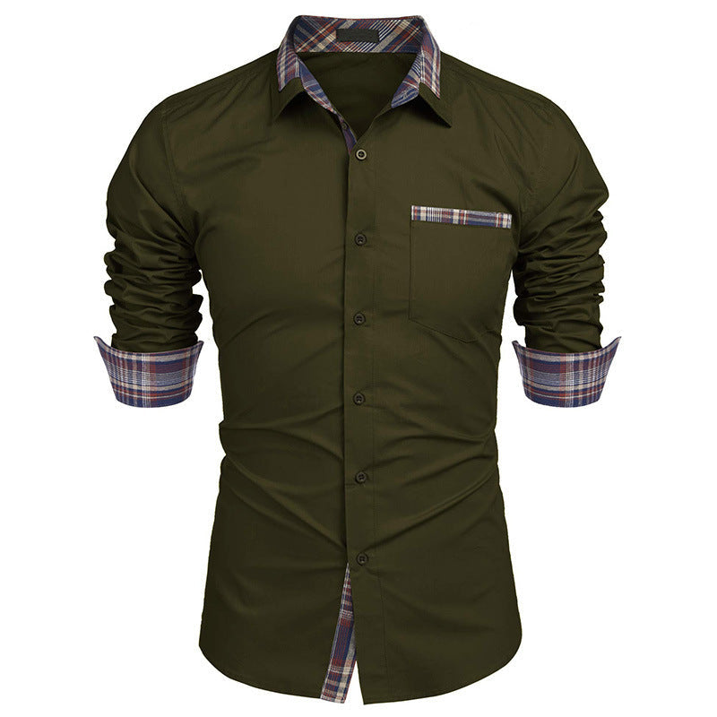 Jeff Long Sleeve Shirt For Men Autumn Winter Warmth And All Day Stylish Comfort In Premium Knit