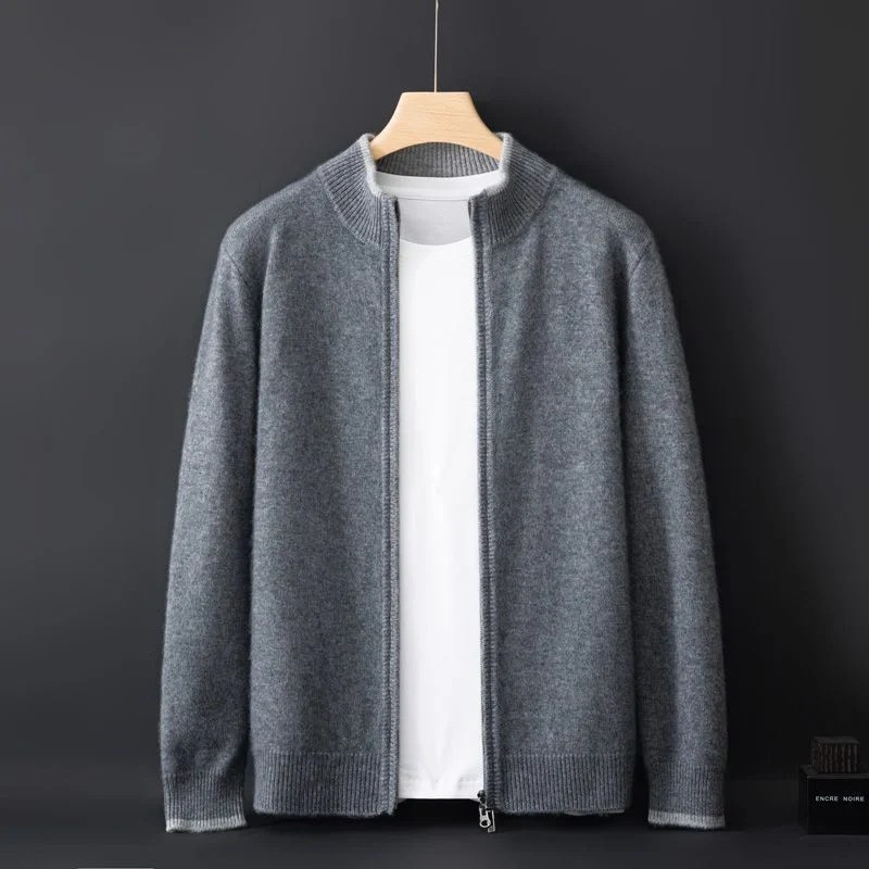 Myron Lightweight Zippered Jacket For Men Comfort And Versatility For Office And Casual Wear