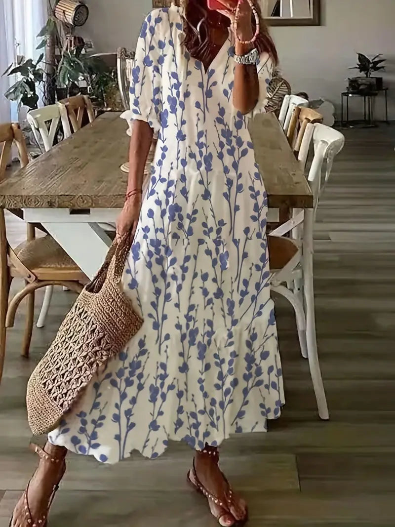 MonVie Bohemian Summer Dress For Women Lightweight Breathable Comfort And Chic Boho Style