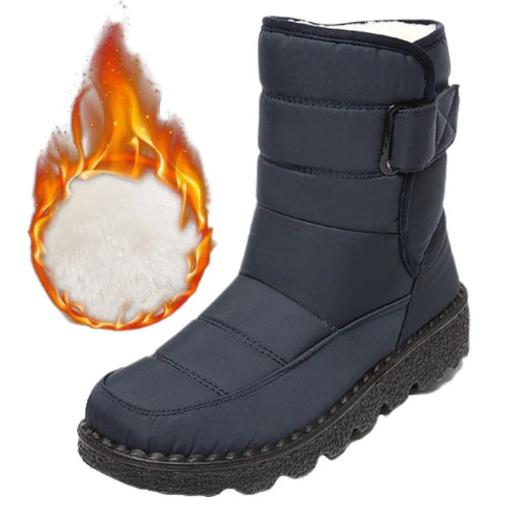 Frostra™ |  Waterproof Winter Platform Boots for Women