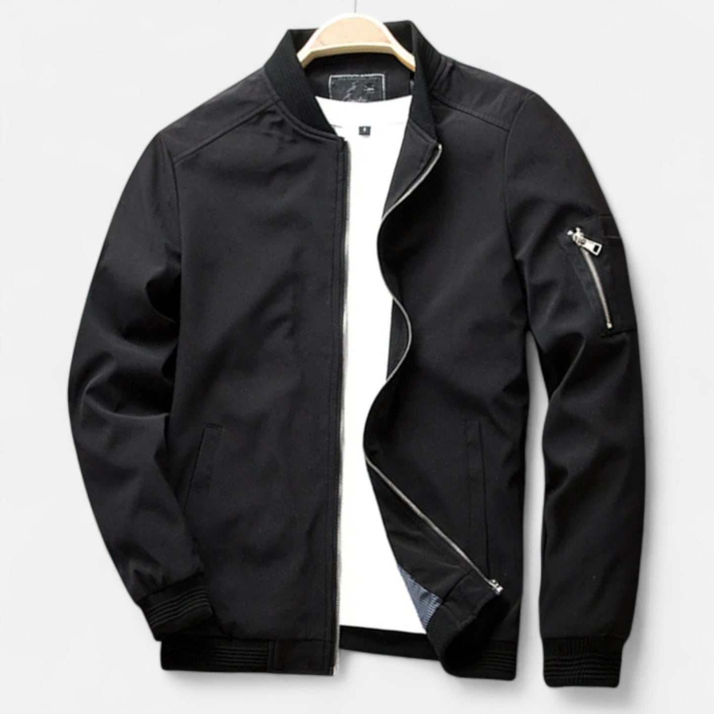 TrendAura | Men’s Classic Lightweight Bomber Jacket