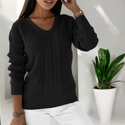Mila Stylish Knit Sweater For Women With Cozy Comfort And Timeless Elegance Everyday Office Ready