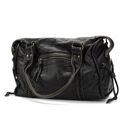 Black Handbag for Classes - TrendAura
