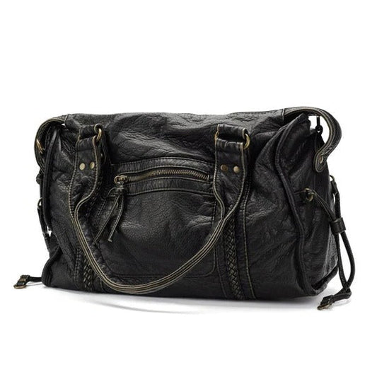 Black Handbag for Classes - TrendAura
