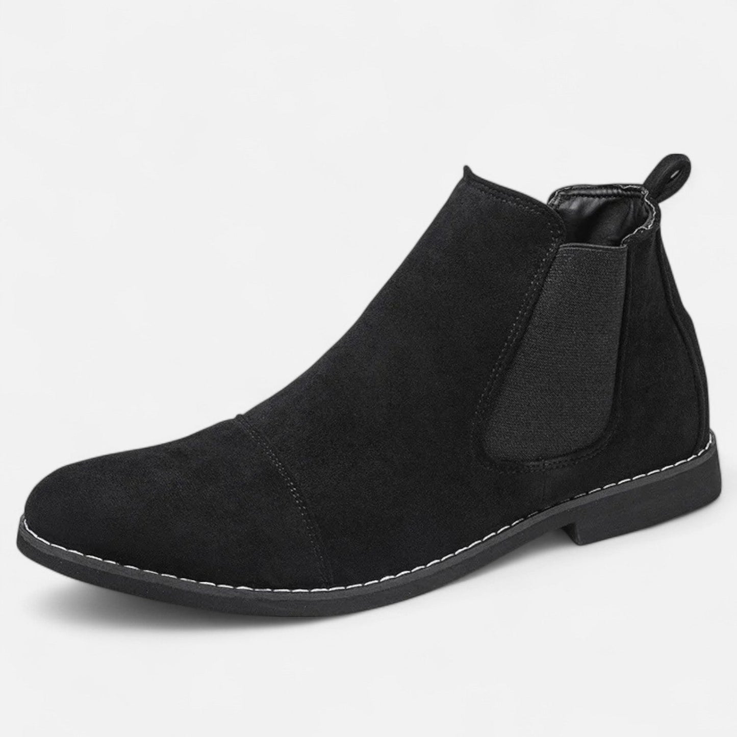 TrendAura | Men’s Suede Lace-Up Ankle Boots