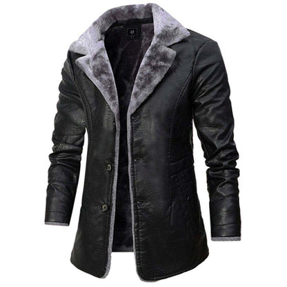Mens Classic Lined Overcoat Timeless Elegance Premium Warmth Tailored Fit For Professionals