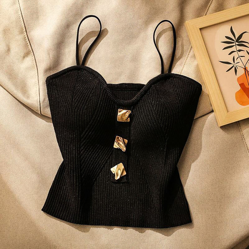 Léa Slim Breathable Mesh Tank Top For Women Elegant Lightweight Summer Essential