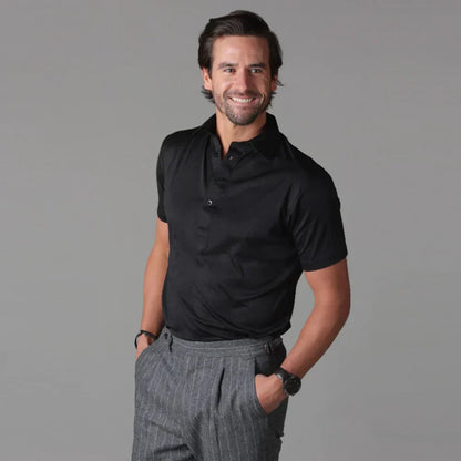 Rico | Stiff Collar Polo Shirt Men for Modern Style and Comfort