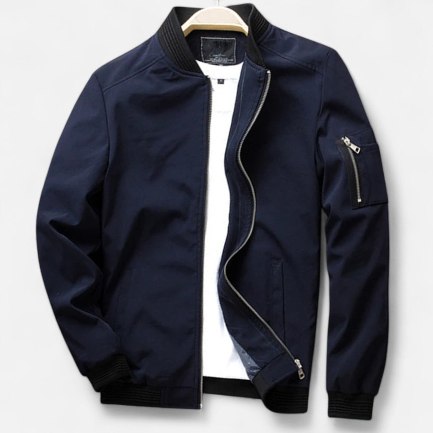 TrendAura | Men’s Classic Lightweight Bomber Jacket