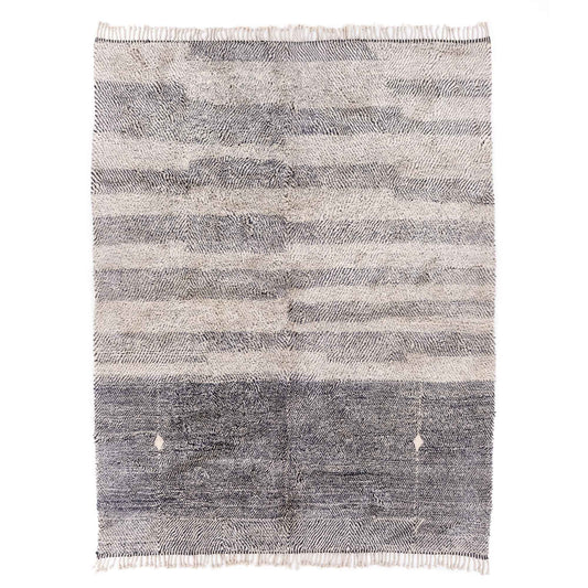 Blue Diamond - Luxury Shag Moroccan Rug - TrendAura