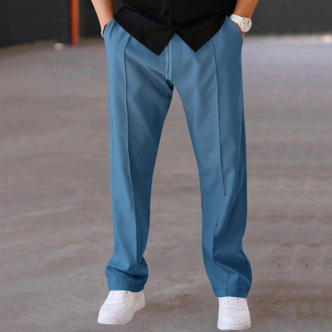 Max Casual Pants for Men All Day Comfort Lightweight Relaxed Fit Ideal for Travel and Everyday Wear