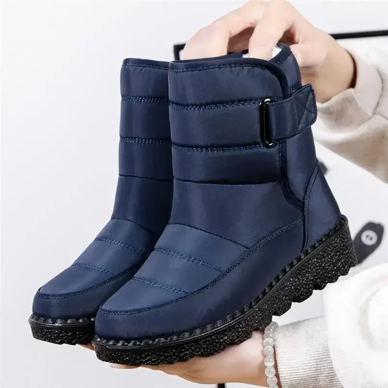 Women's Outdoor Boots with Waterproof Protection and Sturdy Sole