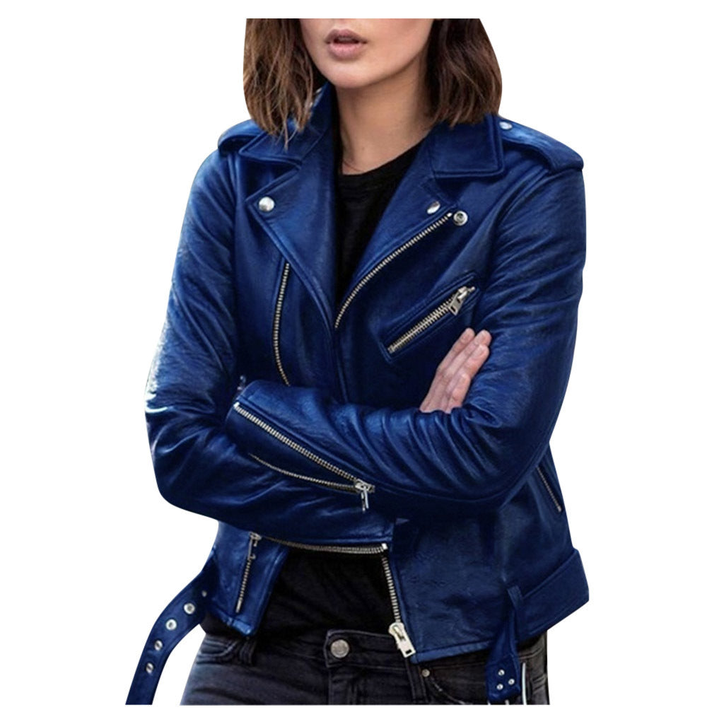 Women's Zipper Jacket | Biker Style