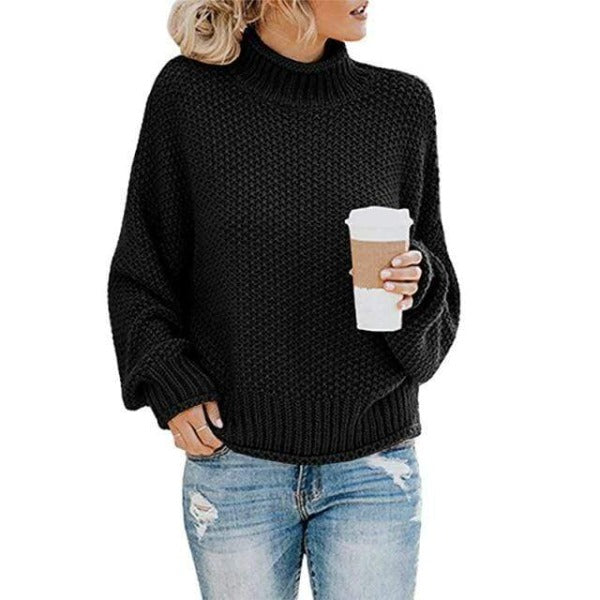 Women's knitted sweater | Loose fit