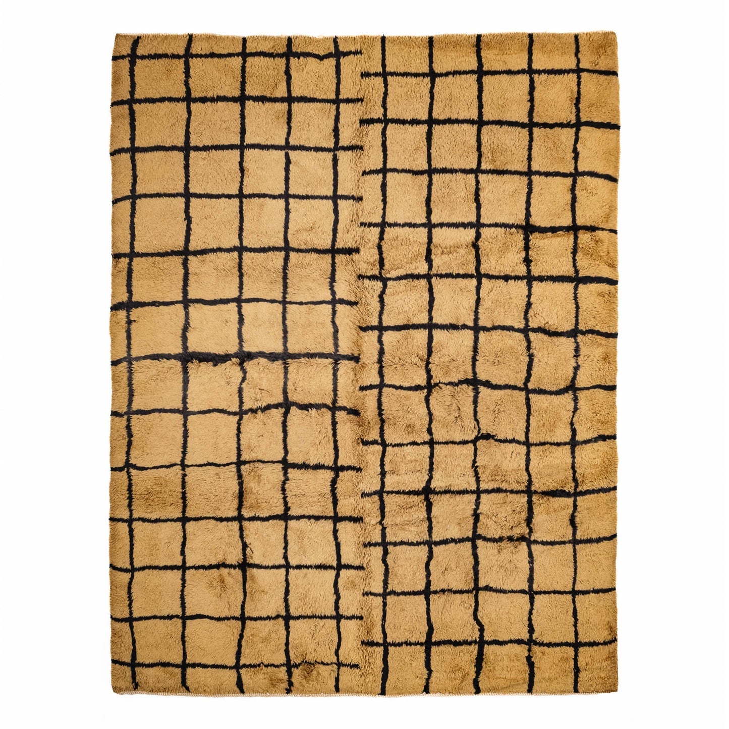 Borderline - Luxury Shag Moroccan Rug - TrendAura