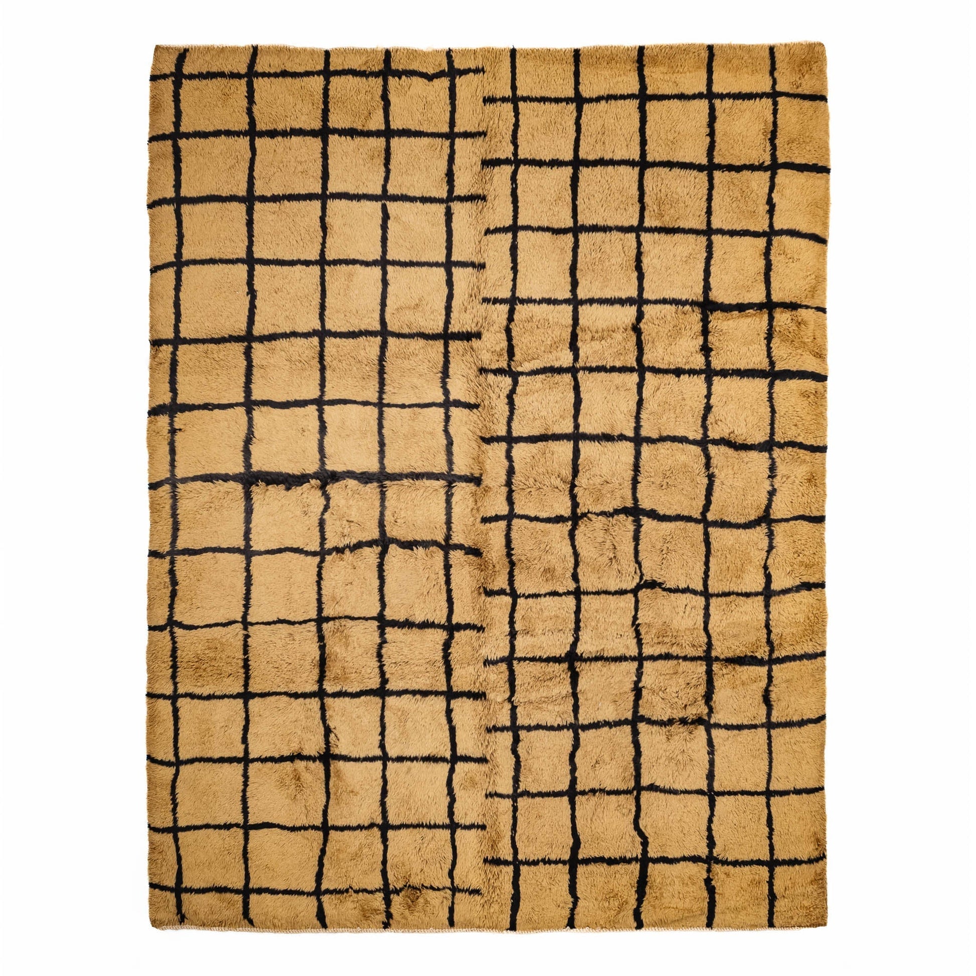 Borderline - Luxury Shag Moroccan Rug - TrendAura