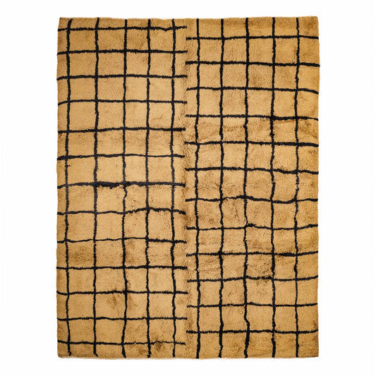 Borderline - Luxury Shag Moroccan Rug - TrendAura