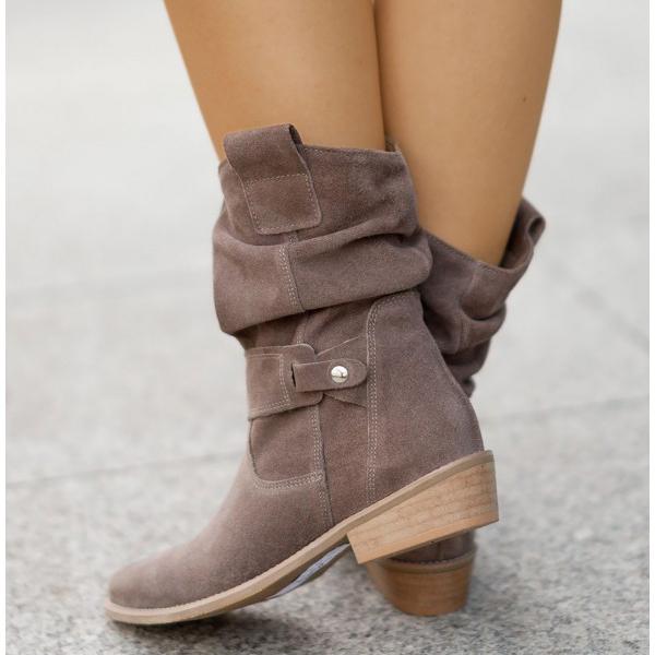 Elegant Ankle Boots with Zipper Closure