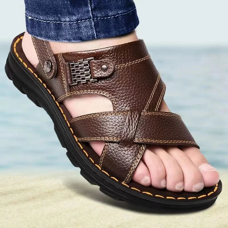 UXST™ SoftWalk Men's Sandals – Non-Slip Summer Comfort