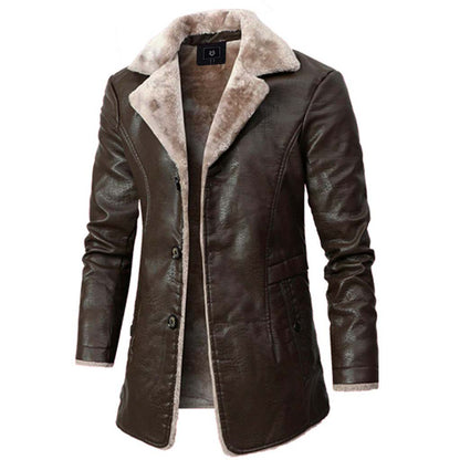 Mens Classic Lined Overcoat Timeless Elegance Premium Warmth Tailored Fit For Professionals