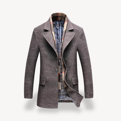 Men's Trench Coat Timeless Structured Fit For Modern Professionals Versatile Outerwear