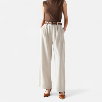 Ancient World | Women's Palazzo Pants High Waist Timeless