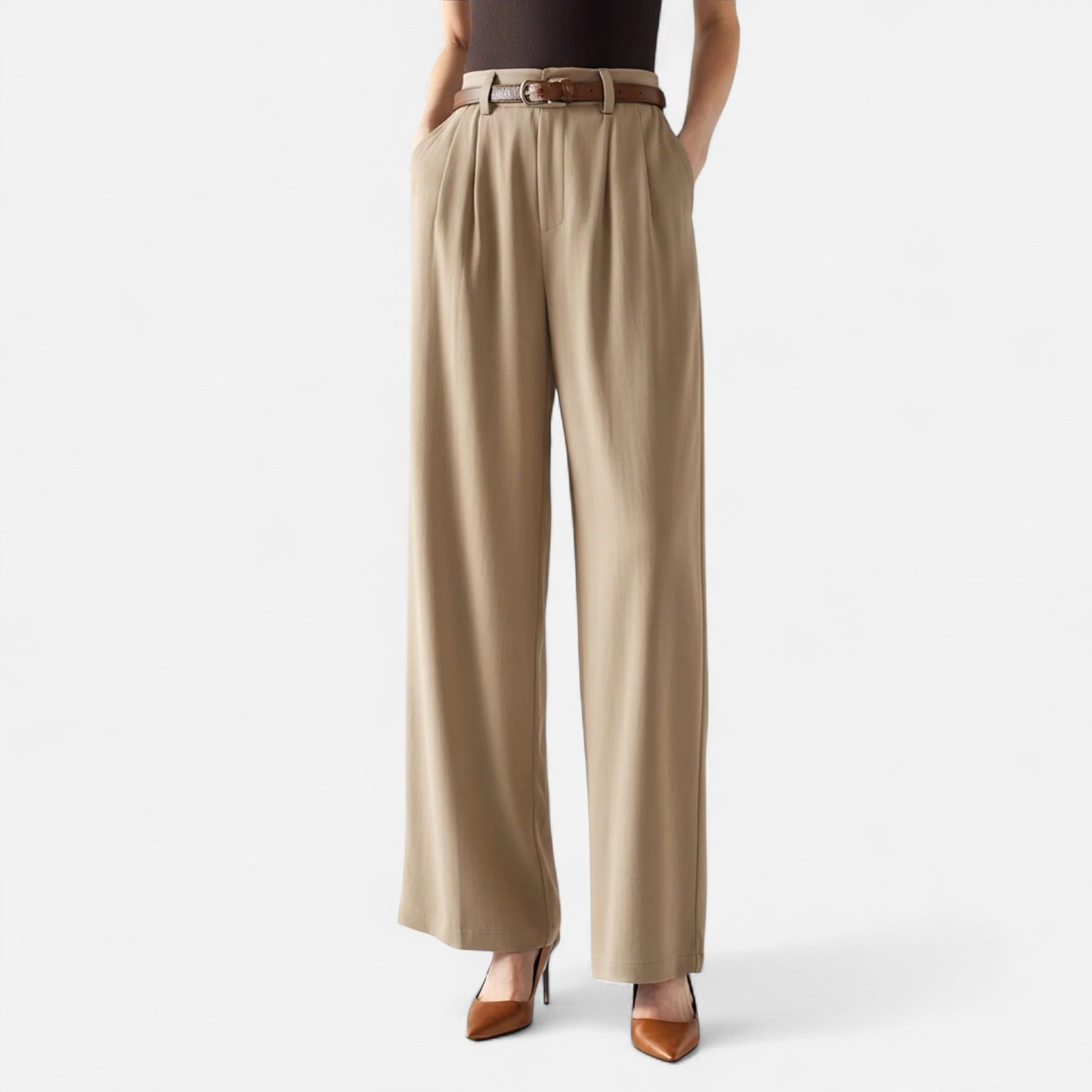 Ancient World | Women's Palazzo Pants High Waist Timeless