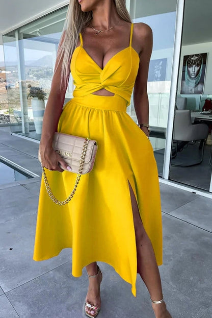 Farida | Elegant and Feminine Midi Dress