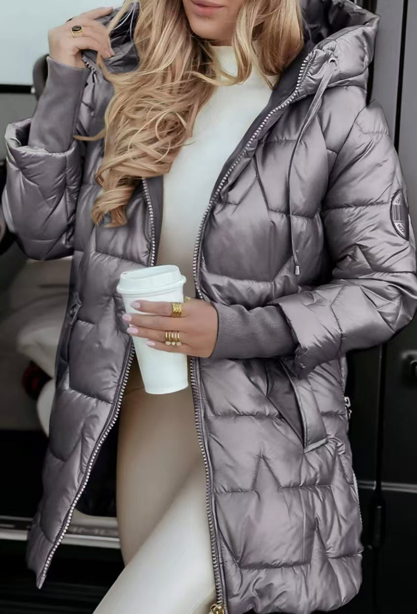 Alicia Winter Coat For Women With Hood, Chic Comfort, Clean Lines, Subtle Colors, And Superior Warmth