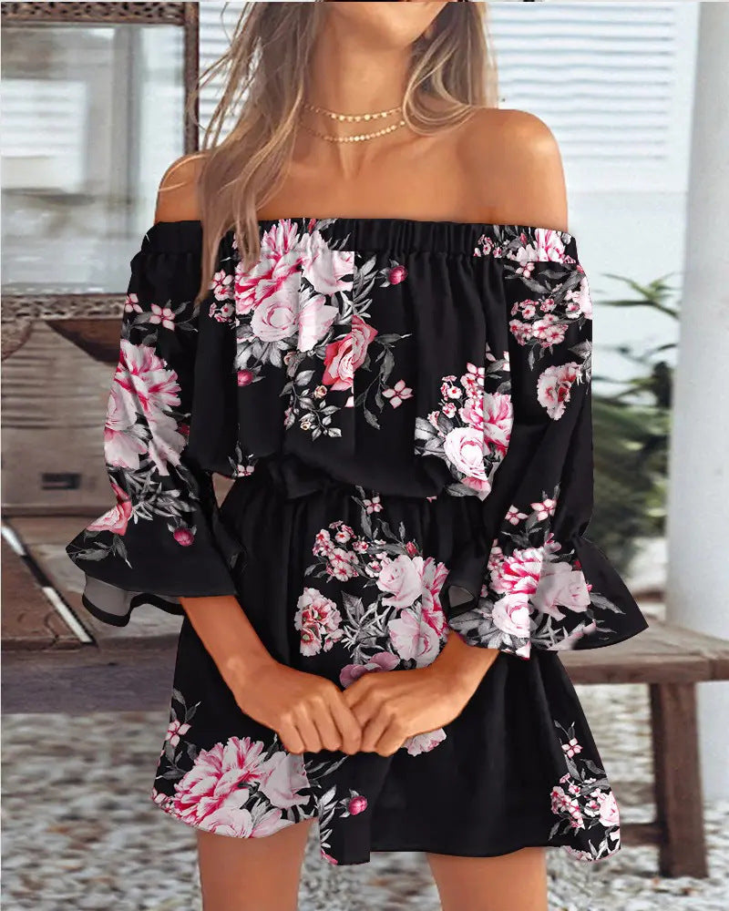 Sophie | Simple off-shoulder dress