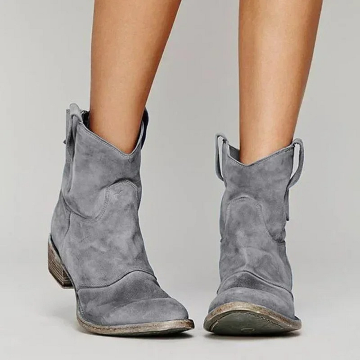 Nahla Casual Women Ankle Boots Timeless Style Easy Slip On Versatile Urban Look For Women