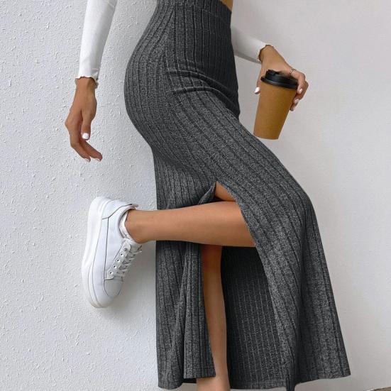 Kaya Knitted Skirt for Women Trendy Cozy Comfort Versatile All Rounder for Office City Cafe Wear