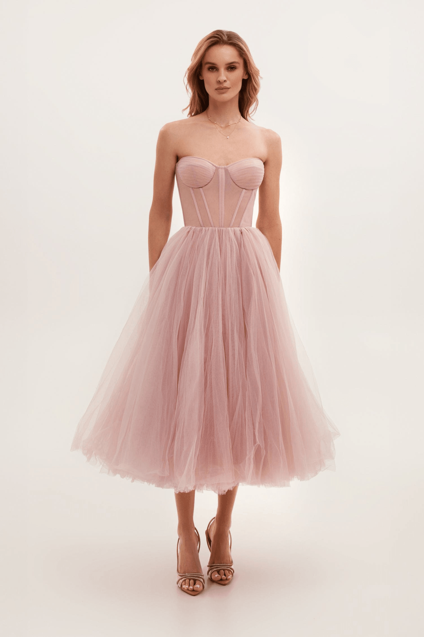 Doreen | Chic and Feminine Tulle Strapless Dress