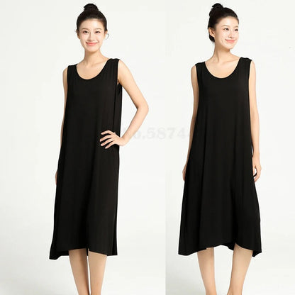 Magdalena Elegant Sleeveless Dress For Women With Flowing Loose Fit Ideal For Everyday Beachwear