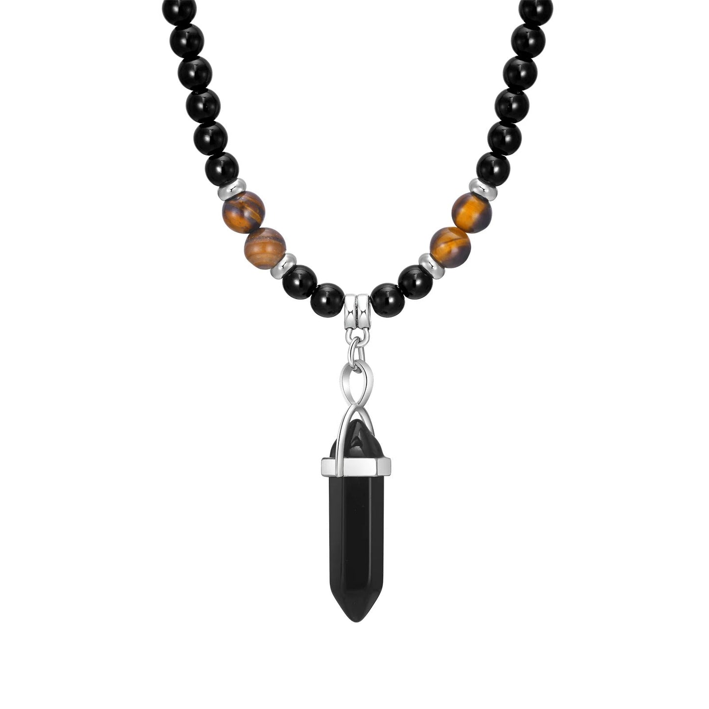 Mens Necklace Modern Minimalist Design With Adjustable Length For Men Everyday Style