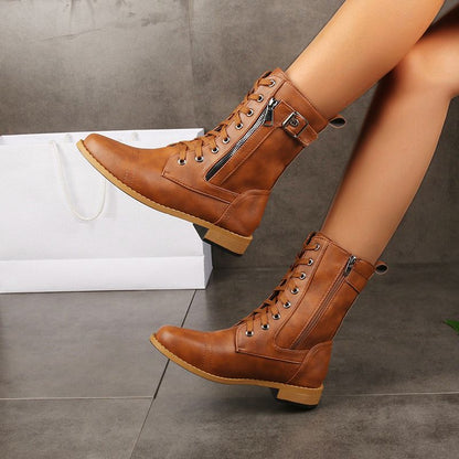 Kirsten Leather Boots for Women Premium Comfort and Trendy Style All Day Wear Premium Leather Craftsmanship