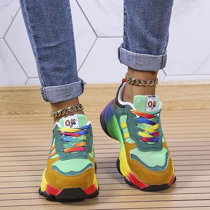 Eloura-Moda | Orthopedic Rainbow Shoes