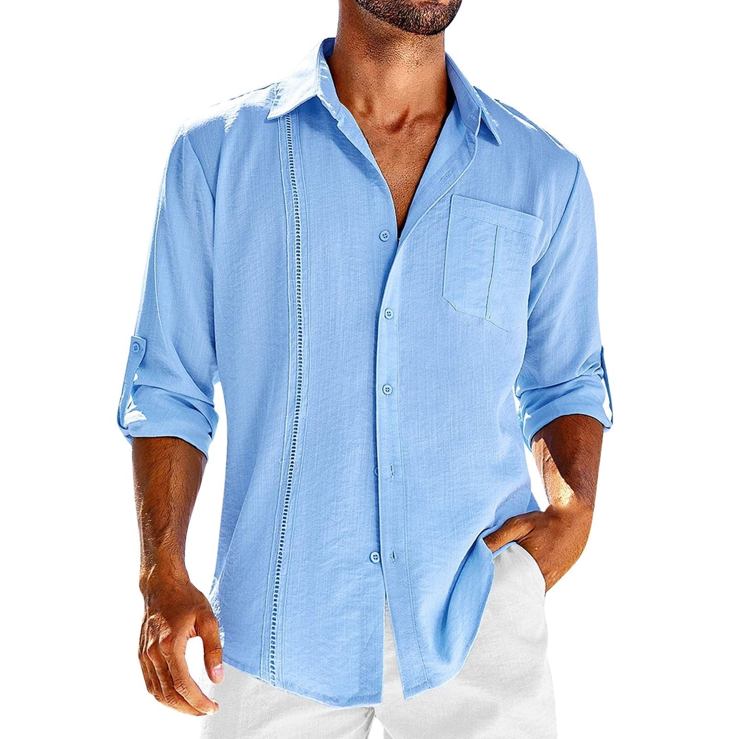 Donato - Long sleeve casual shirt top
