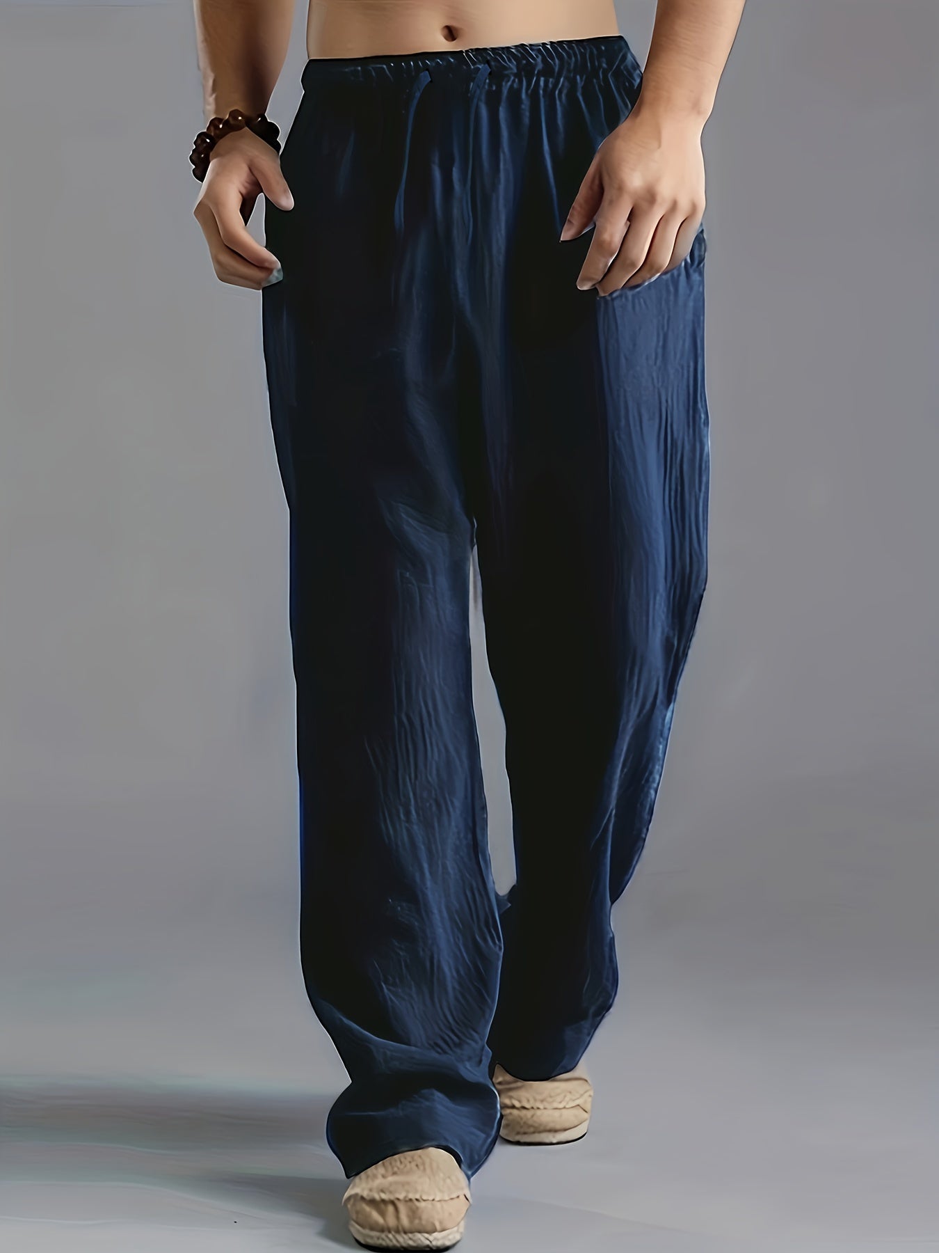 Mens Relaxed Wide Leg Pants For Everyday Comfort And Effortless Style That Move Freely All Day