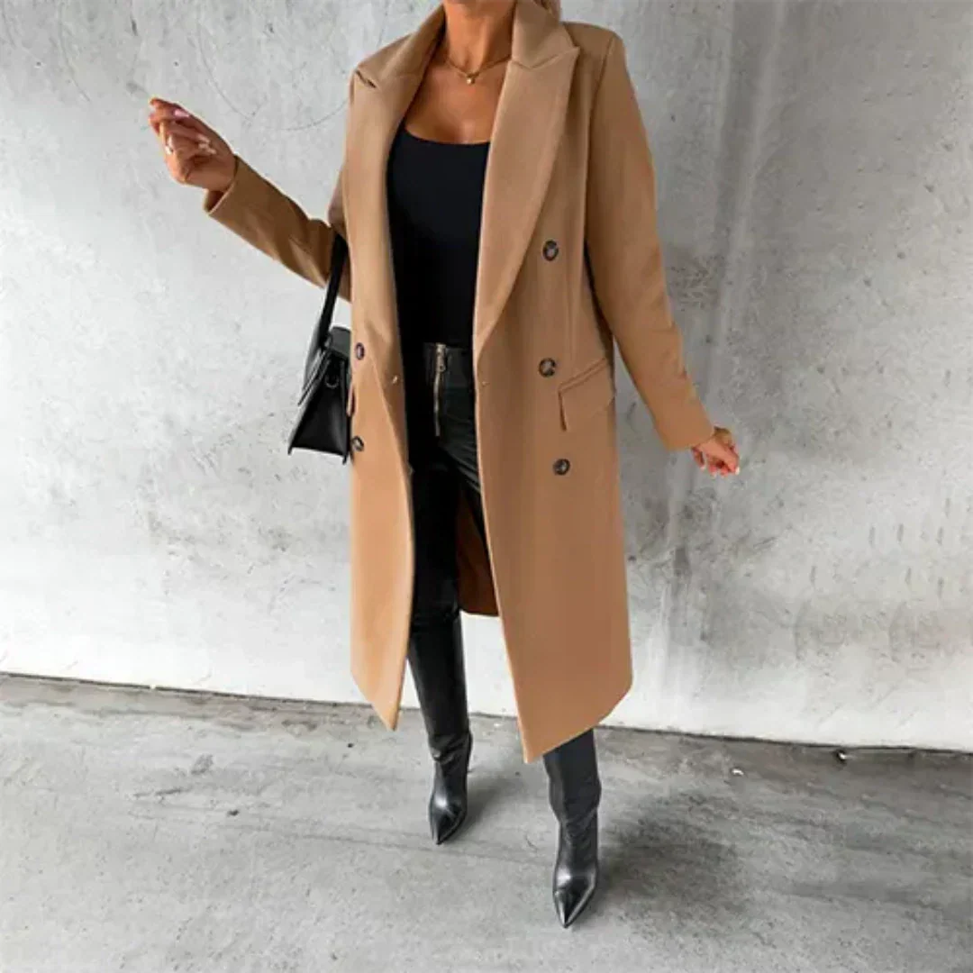 Eloura-Moda | Women’s Warm Winter Trench Coat