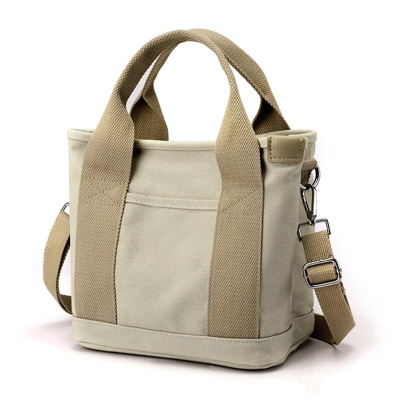 Brinna - Elegant canvas shoulder bag