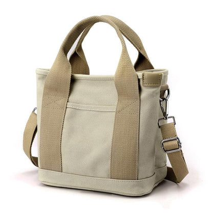 Brinna - Elegant canvas shoulder bag